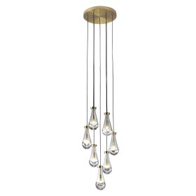 Strozzi Symphony 7  Light 18"D  Chandelier