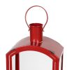 Lanterns (Set of 3) 15"-25"H Metal/Glass