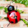 Wall Mountable Ladybugs (Set of 6) 3.75"H, 3"H, 2.25"H