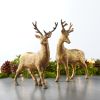 Deer (Set of 2) 15"H Poly Stone