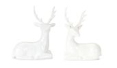 Deer (Set of 12) 6"H Resin