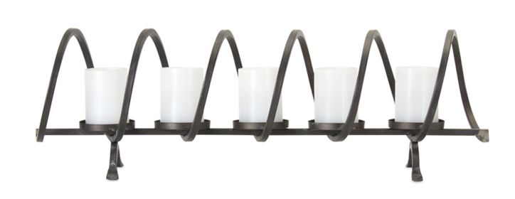 Votive Holder 31"W x 9.75"H Iron