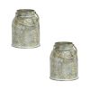 Candle Holder (Set of 2) 7.5"H Metal