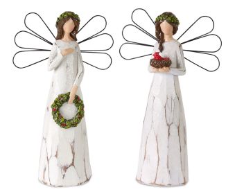 Angel (Set of 2) 11.5"H Resin