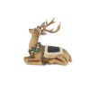 Deer (Set of 2) 10"L x 9.5"H, 11.5"L x 15.75"H Resin