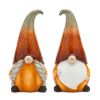 Pumpkin Gnome (Set of 2) 11.5"H Terra Cotta