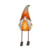 Pumpkin Gnome w/Dangle Legs (Set of 2) 8"H Terra Cotta