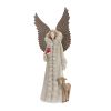 Angel w/Deer (Set of 2) 16.5"H Resin