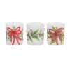 Votive Holder (Set of 6) 3"D x 3.25"H Glass