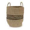 Basket (Set of 2) 13"D x 14"H, 13.5"D x 15"H Seagrass