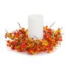 Bittersweet Candle Ring (Set of 6) 11"D Foam/Plastic (Fits a 4" Candle)