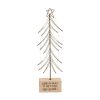 LED Christmas Tree (Set of 3) 17.75"H, 18.75"H, 18.75"H MDF 2 AAA Batteries Not Included