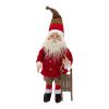 Santa (Set of 2) 25.25"H Polyester/Resin