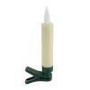 FIA Flame Candle Clip/Suction Cup/Holder (Set of 10) w/Remote 4"H Plastic 1 AAA Battery Not Included 6 Hr Timer