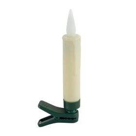 FIA Flame Candle Clip/Suction Cup/Holder (Set of 10) w/Remote 4"H Plastic 1 AAA Battery Not Included 6 Hr Timer