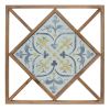 Wall Tile (Set of 2) 14.25"SQ MDF/Metal