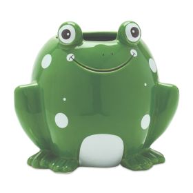 Frog Planter 11.25"L x 6.75"H Dolomite