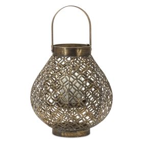 Lantern 10.25"D x 12"H Iron