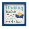 Camping Sign (Set of 4) 10"SQ MDF