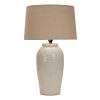 Table Lamp 25.5"H Terra Cotta/Linen