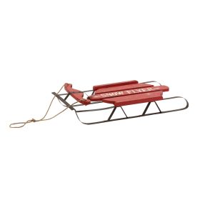 Sled 25.75"L x 11.5"W x 3.75"H Metal/Wood