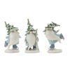 Gnome w/Skis and Skates (Set of 3) 7.25"H Resin