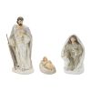 Holy Family (Set of 3) 3"H, 8"H, 11.75"H Resin