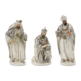 Wise Men (Set of 3) 9.25"H, 11"H, 12"H Resin