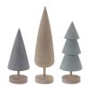 Tree (Set of 6) 12.75"H, 14"H, 17.25"H Resin