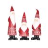 Santa (Set of 3) 10"H, 11"H, 12.25"H Resin