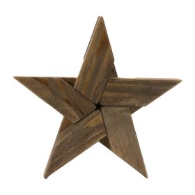 Star (Set of 2) 20"H Wood