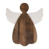 Angel (Set of 2) 15.75"H Wood