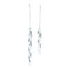 Icicle Ornament (Set of 12) 5"H, 7"H Glass