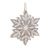 Snowflake Ornament (Set of 3) 4.75"H Resin