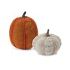 Pumpkin (Set of 2) 5.25"H, 8.25"H Resin