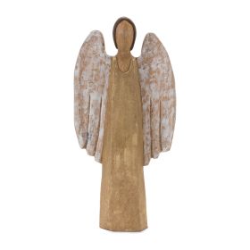 Angel 18"H Wood