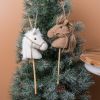 Hobby Horse Ornament (Set of 6) 14.25"H Polyester