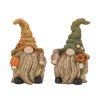 Fall Gnome (Set of 2) 7.75"H Resin