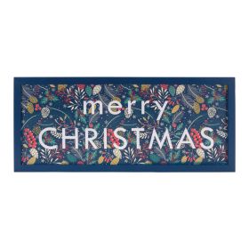 Merry Christmas Sign 30"L x 13"H MDF