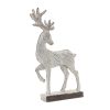 Deer (Set of 2) 8"L x 12.5"H, 8.5"L x 14.5"H Resin