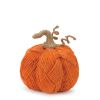 Pumpkin (Set of 2) 7.5"H, 10.5"H Rope