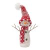 Snowman (Set of 2) 14.5"H, 17.75"H Foam/Fabric