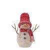 Snowman (Set of 2) 12.25"H, 15.25"H Foam/Fabric