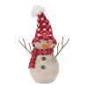 Snowman (Set of 2) 12.25"H, 15.25"H Foam/Fabric