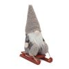 Gnome on Sled (Set of 2) 13.5"H Polyester