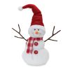 Snowman (Set of 2) 12.5"H, 18"H Polyester