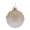 Ornament (Set of 12) 3.5"H, 4"H Glass