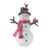 Snowman (Set of 2) 10"H, 11"H Resin