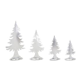 Tree (Set of 8) 8"H, 10"H, 12.25"H, 16.25"H Metal