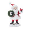 Santa (Set of 2) 8.25"H Resin